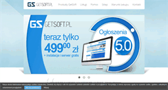 Desktop Screenshot of getsoft.pl